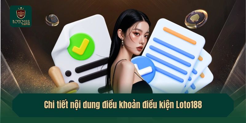 Chi tiết nội dung điều khoản điều kiện Loto188
